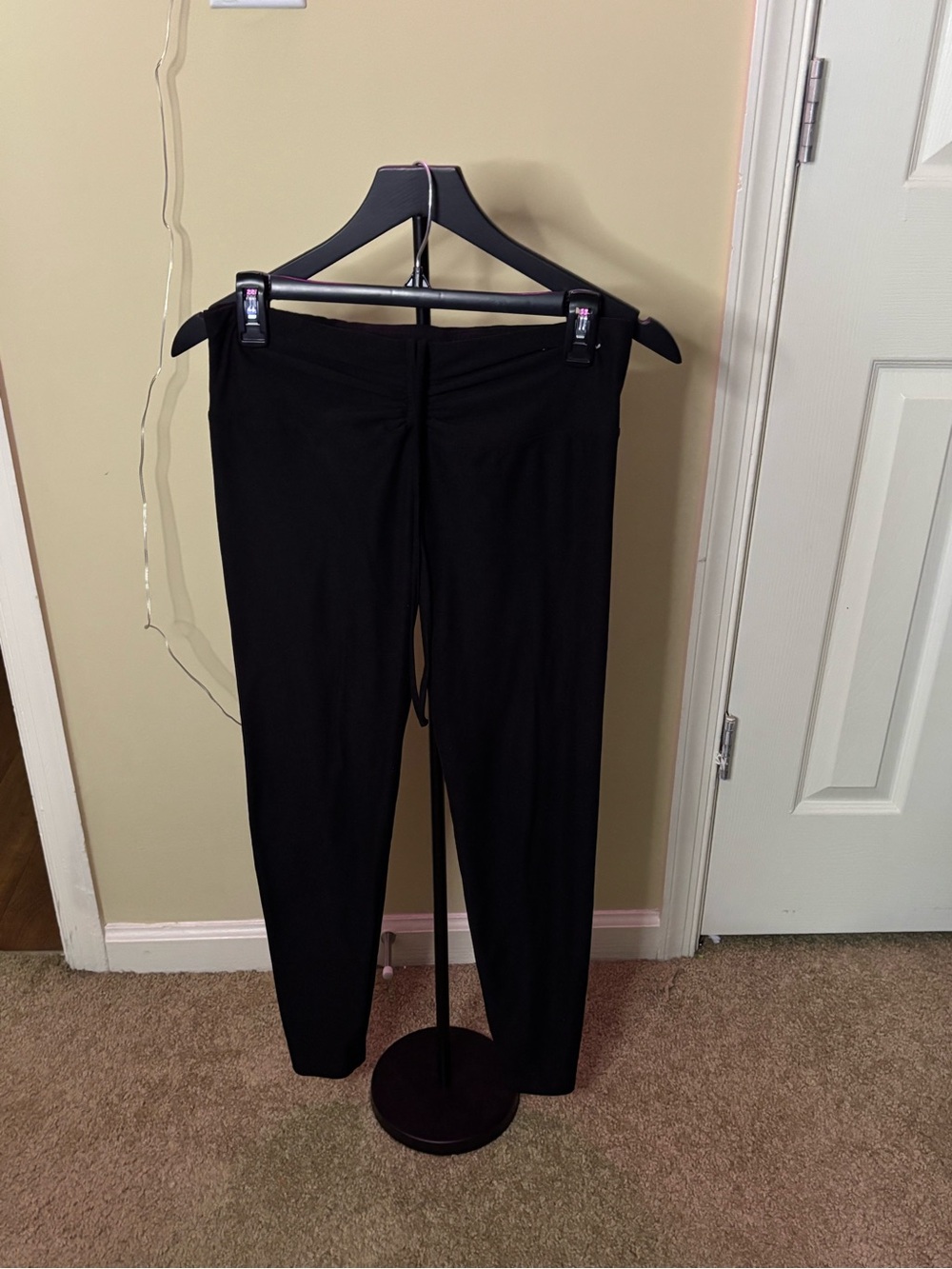 No Boundaries Black Stretch Ponte Leggings